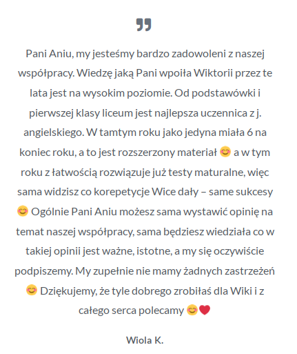pani wiola opinia stronka